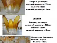 Плафоны и абажуры много разных для люстр и настольных ламп., фотография 2