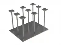 Закладные детали Марка: МН 101; МН 101-1; МН 101-104; МН 101-3, Разм.: 60-900 мм