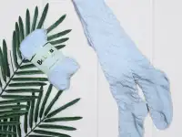 Простыня на резинке, полотенца, детские вещи, фотография 2