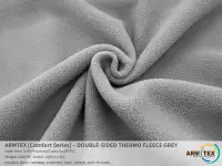 ARMTEX Серия Комфорт  Двусторонний Термофлис  OMI СЕРЫЙ  Это оригинальный образец ткани от ARMTEX. Не перепрода, фотография 2