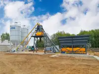 Стационарный бетонный завод Скип-60, фотография 4