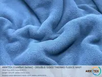 ARMTEX Comfort Series  Двусторонний Термофлис ТЕМНО-СИНИЙ, фотография 2