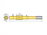 Хвостовик аналог Ingersoll YH 45, YH 50, YH 55