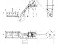 Стационарный бетонный завод Скип-60, фотография 12