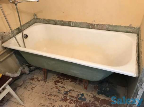 Ванна, чугунная, б/у, фотография 1