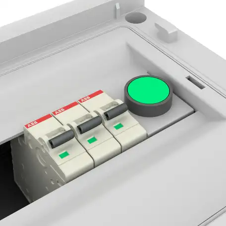 Адаптер для установки кнопки на DIN-рейку щита АК22 WHITE, фотография 2