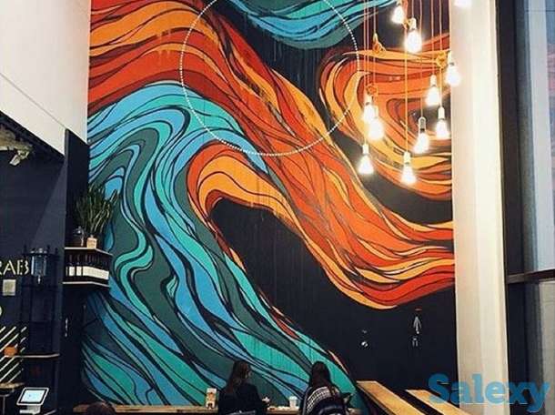Роспись на СТЕНЕ профессионально, фотография 6