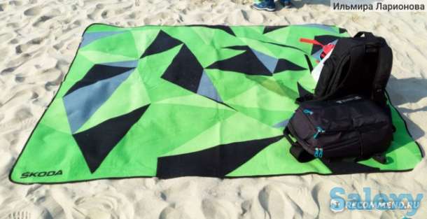 Плед с логотипом для пикника, фотография 3