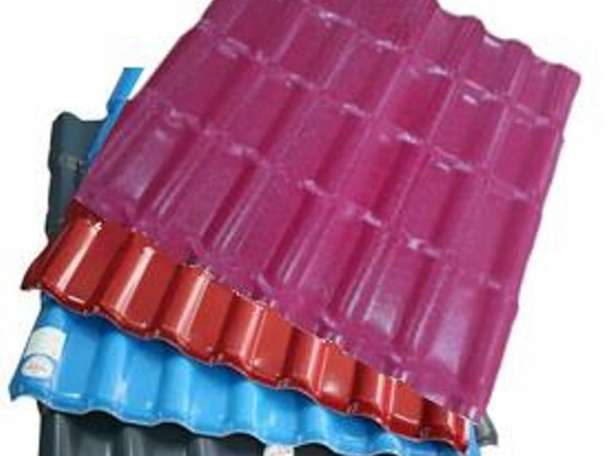 Пластмассовая черепица из ПВХ, фотография 1