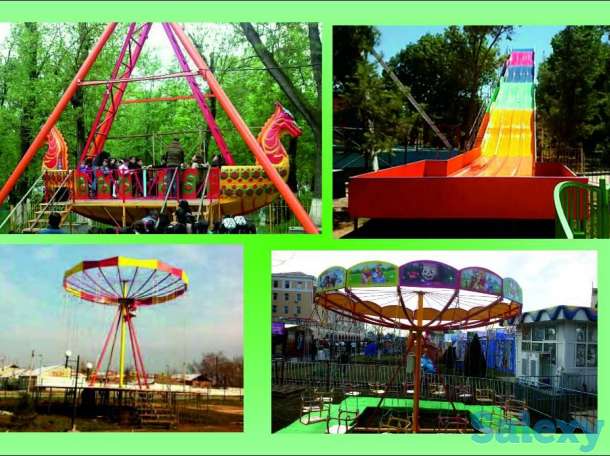 Парковые аттракционы, фотография 1