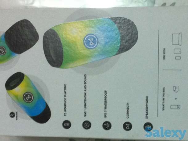 Продаю Новый Pulse 3 - Портативная акустика система со светомузыкой, фотография 3