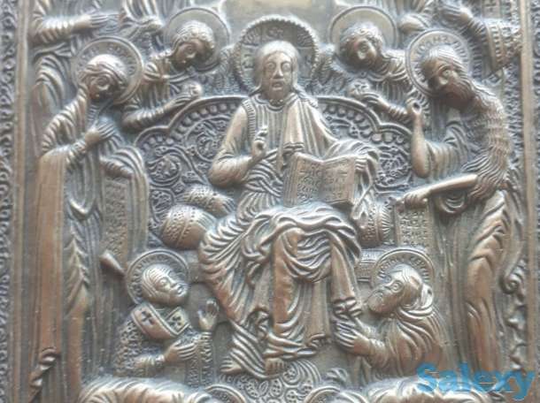 икона 15.века .позолоченная  из ЛИТВЫ германии .12 .апостолов, фотография 1