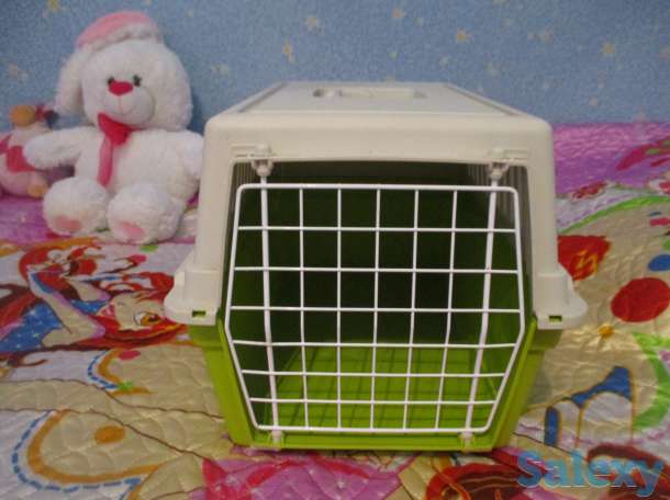 Продам контейнер-переноску для кошки или маленькой собачки,пластик, фотография 2