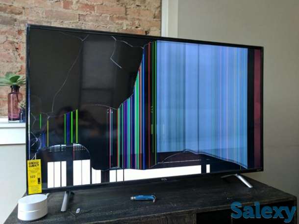 Ремонт телевизоров замена экрана, фотография 1