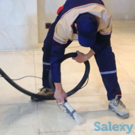 Очистка, реставрация мраморных, каменных полов, бетона, брусчатки, фотография 3