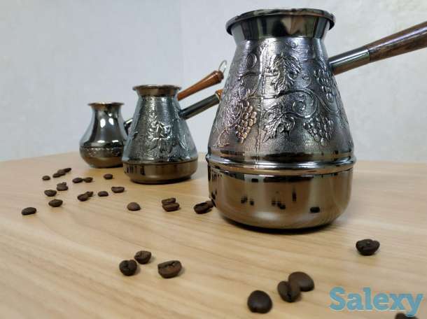 Медные турки с гравировкой, фотография 3