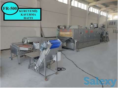 Линия FR 500 для обжарки сечек, арахиса и орехов, фотография 1