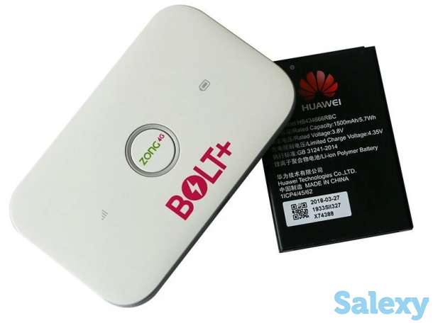 huawei bolt+zong 4G/3G/2G карманный модем, фотография 1