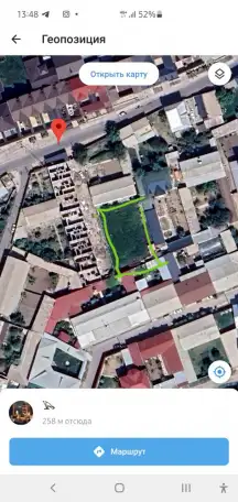 Сергелинский р-н. На против 5 массив куйлюк, махалля арка. От битонки 500 метров. Удобная локация. Фасад 34 м, ширина 36, фотография 1