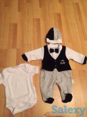 Комплект на выписку смокинг, фотография 1