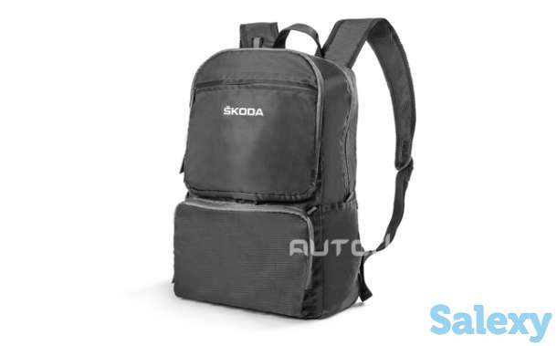 Складной рюкзак с фирменным знаком Skoda, фотография 1