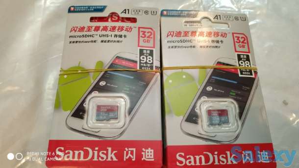 Микрофлешка Sandisk 10 поколения 32 GB. Оригинал, фотография 1