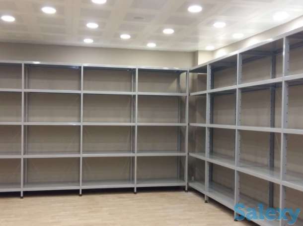 Стеллажи металлические и из мдф, стеллажи для склада, магазина и для дома на заказ., фотография 1