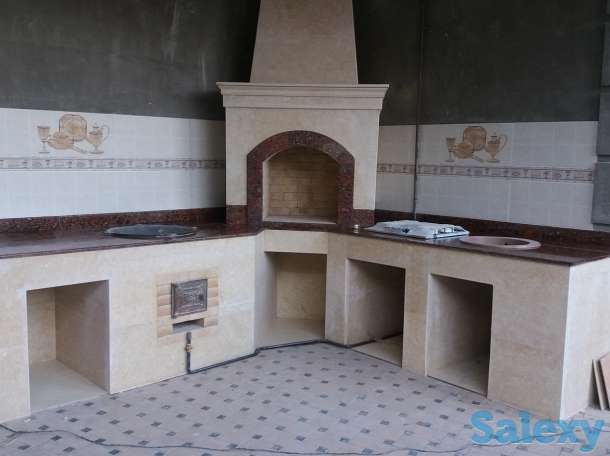 Облицовка каминов, барбекю., фотография 2