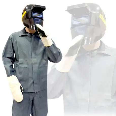 Спецодежда, летняя спецодежда, производство спецодежды, жилетки, каска, одежда для сварщиков, фотография 10