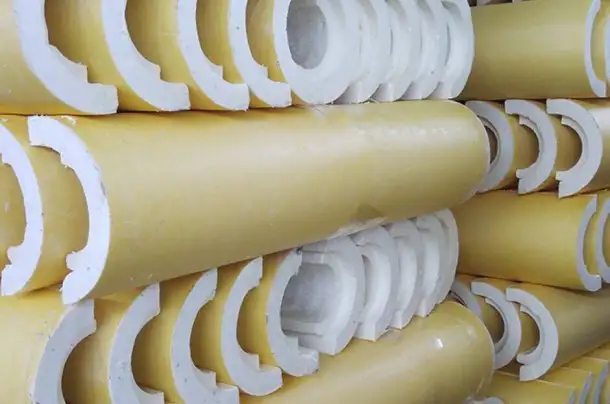 Теплоизоляция скорлупа Издел.: труба; отвод; врезка; переход; тройник..., Разм.: 21,3...мм, фотография 1