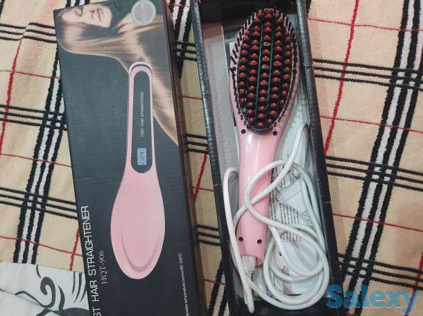 Продам срочно расческа- выпрямитель для волос, фотография 1