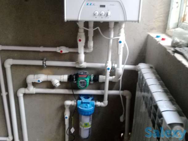 Монтаж систем отопления, фотография 1