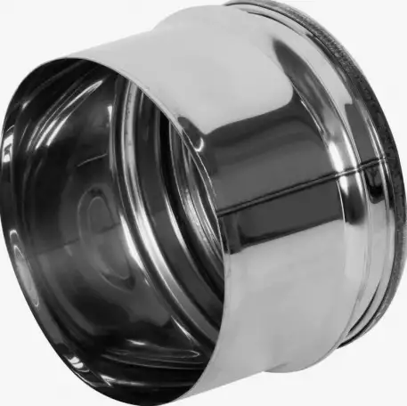 Заглушка для дымохода, D 110-200 мм, s 0,5 мм, Марка: AISI 430, фотография 1
