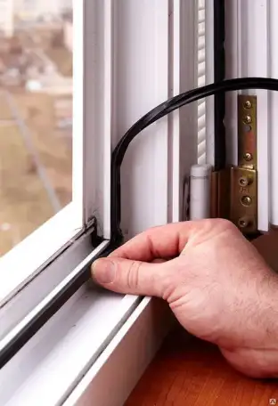 Универсальный уплотнитель для пластиковых окон, дверей. Высокое качество, фотография 2