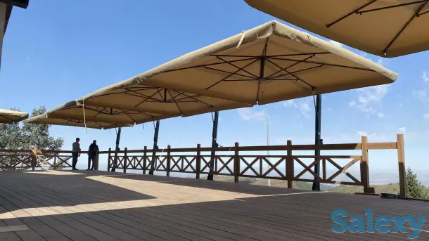 Зонт на боковой опоре 3*3, фотография 3