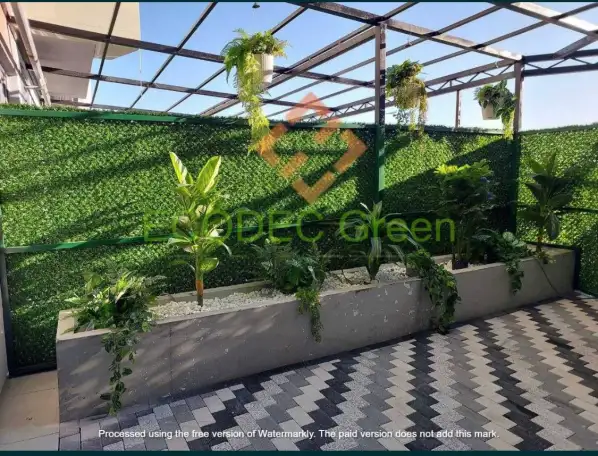 ECODEC GREEN Suniy yashil dekorativ devor Зелёный забор, фотография 4