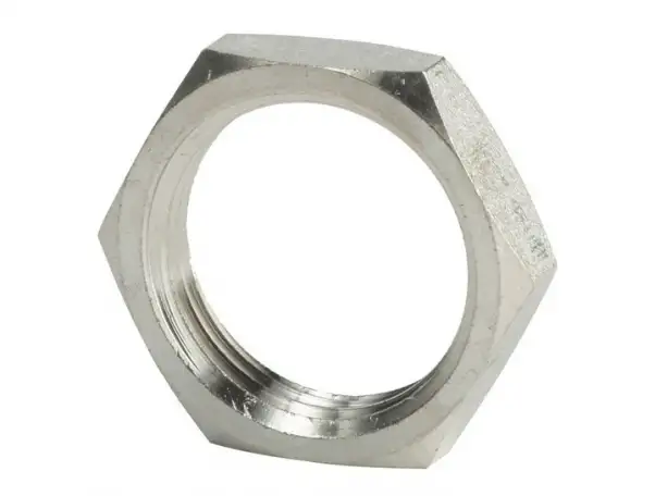 Контргайка 1 мм, D 6-100 мм, Материал: чугун; сталь; латунь..., Покрытие: оцинкованная..., фотография 1