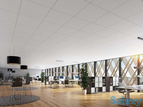 Потолочная плита Rockfon Blanka с кромкой Х для скрытой подвесной системы., фотография 3