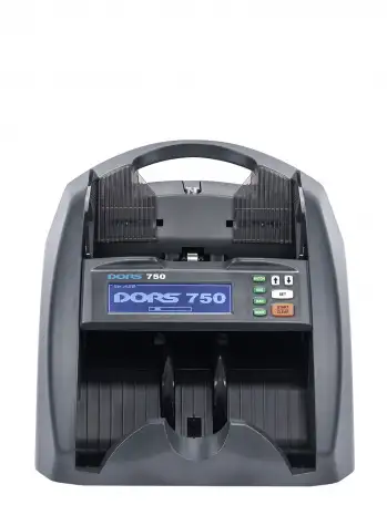 Счетчик банктнот с определением номинала и подлинности банкнот DORS 750, фотография 2