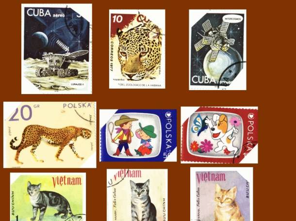 Марки СССР, Кубы, Польши, Чехословакии, Вьетнама, Монголии, фотография 2