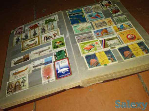 Марки почтовые, коллекция из 324 штук, фотография 1