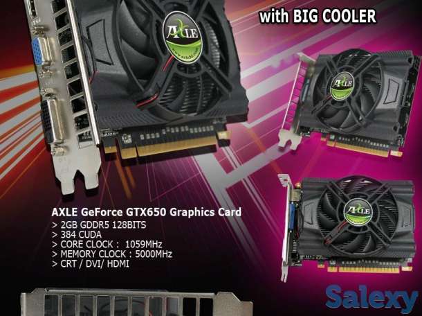 Прадаетса видеокарта gtx650 2g как нови каропке диск кабел, фотография 1