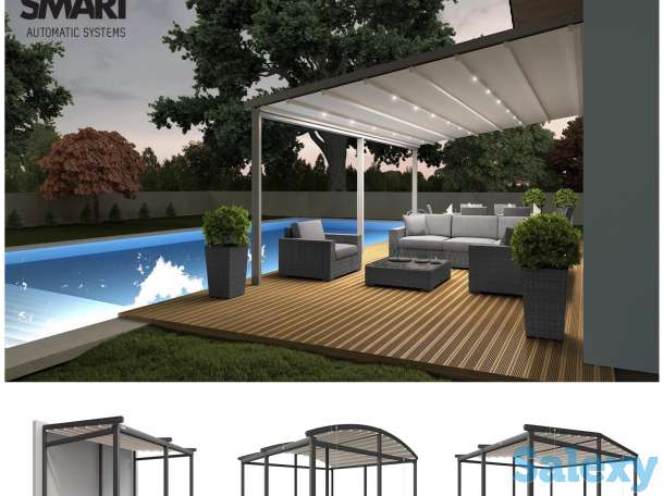 Автоматические тентовые навесы «Пергола», фотография 1