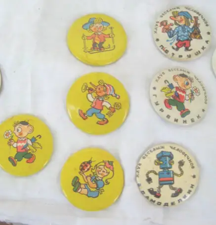 детские значки серии, фотография 2