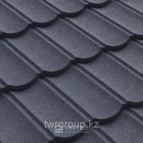 Композитная черепица Vektile, профиль Bond, Charcoal, фотография 3