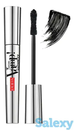 Тушь для ресниц водостойкая vamp! mascara waterproof 9мл: 01 экстра-черный, фотография 1