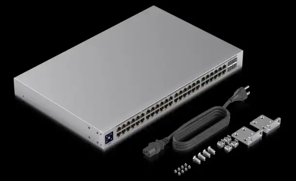 Управляемый коммутатор Ubiquiti UniFi Switch 48 PoE USW-48-POE-EU, фотография 2