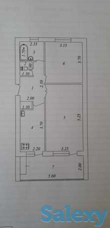 Продаётся-2/2/4-77-серии.Кирпич.Балкон 2х6  санаторий-ТУРОН-, фотография 12