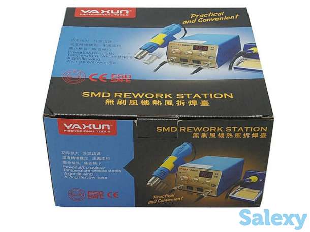 Паяльная станция YAXUN 886D 2 в 1 SMD, с выходом USB 5 B, 1A,, фотография 4