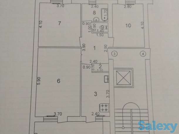 Трёх комнатная квартира на Дархане, Исмоили3, фотография 1
